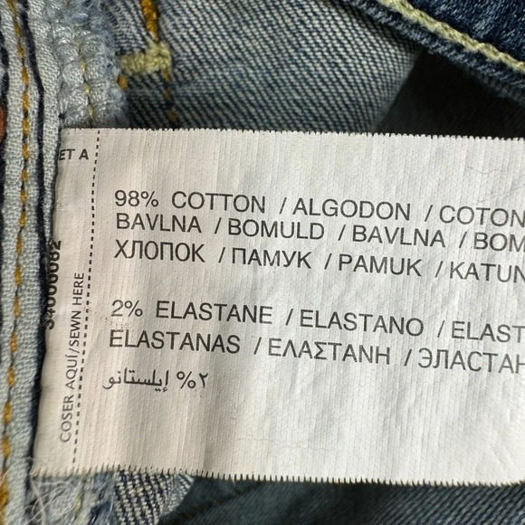 MNG Mango Arizona Skinny Jeans Womens Size 8 Medium Blue Mid Rise - Picture 7 of 16